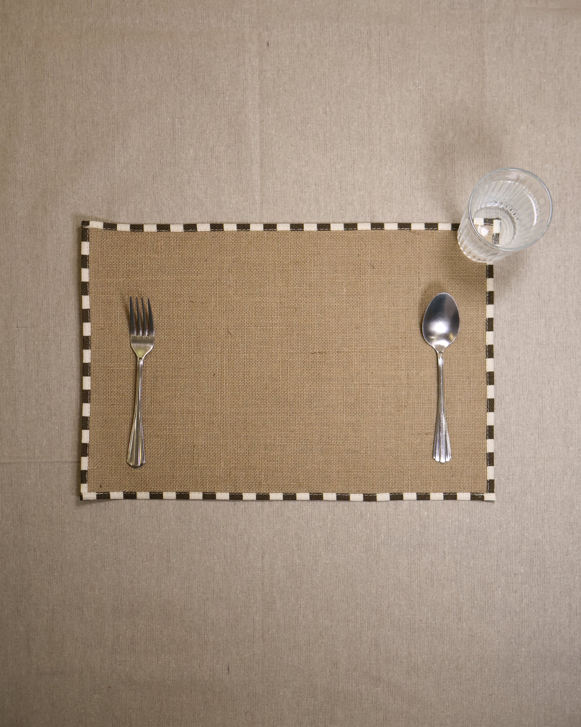 Morning Stripes Natural Jute Placemats