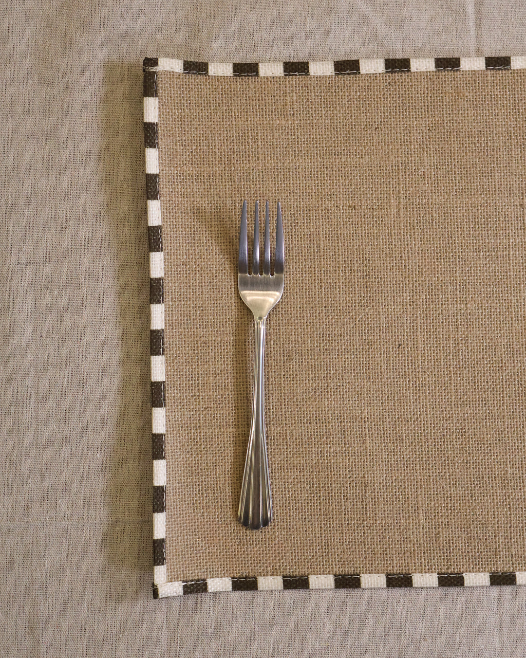 Morning Stripes Natural Jute Placemats