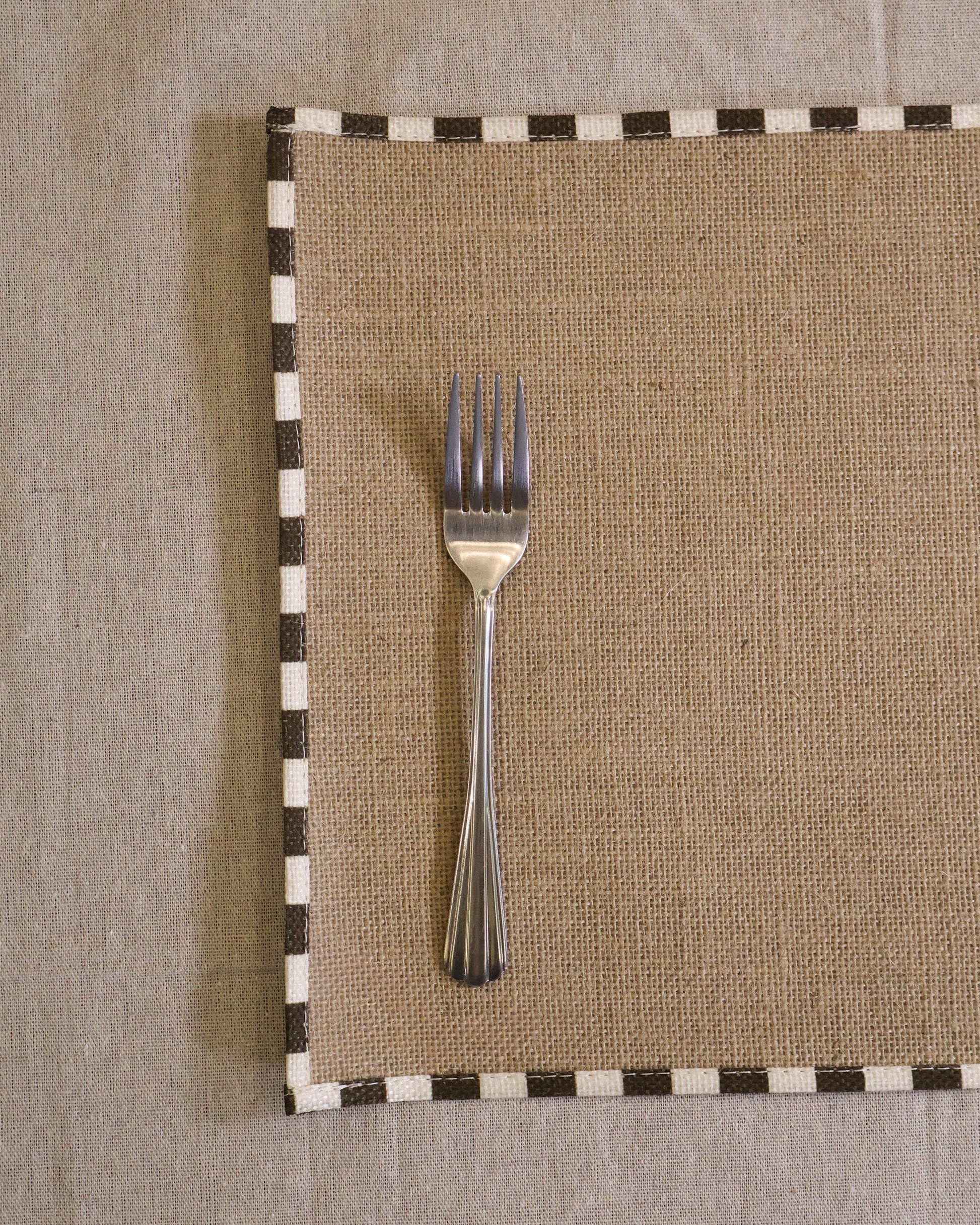 Morning Stripes Natural Jute Placemats
