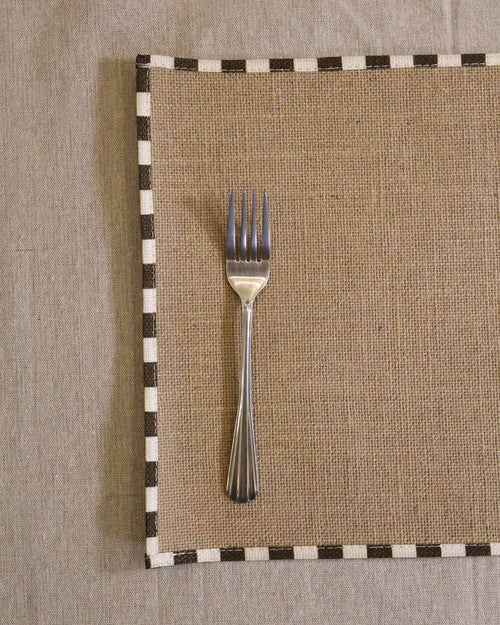 Morning Stripes Natural Jute Placemats