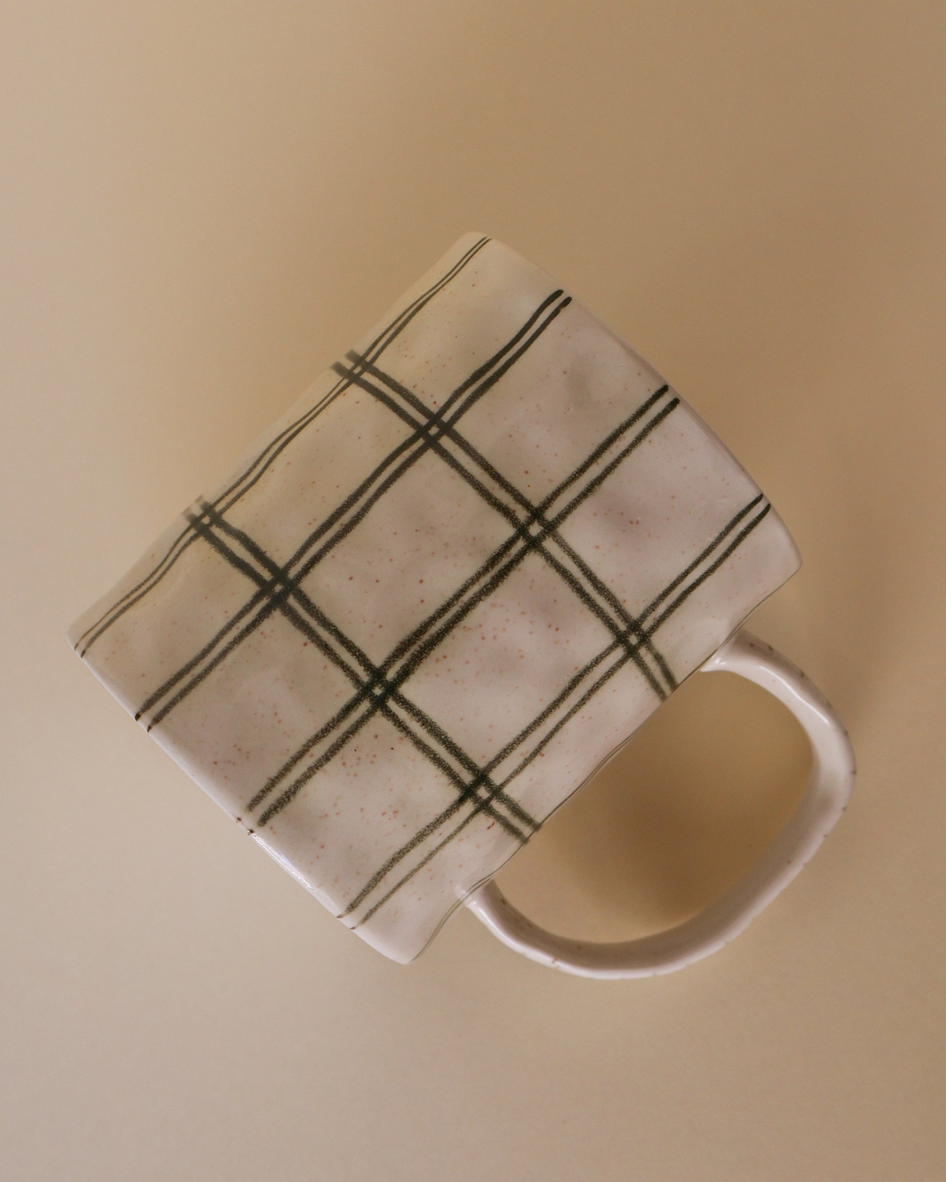 Matcha Lines 300ml Ceramic Mug