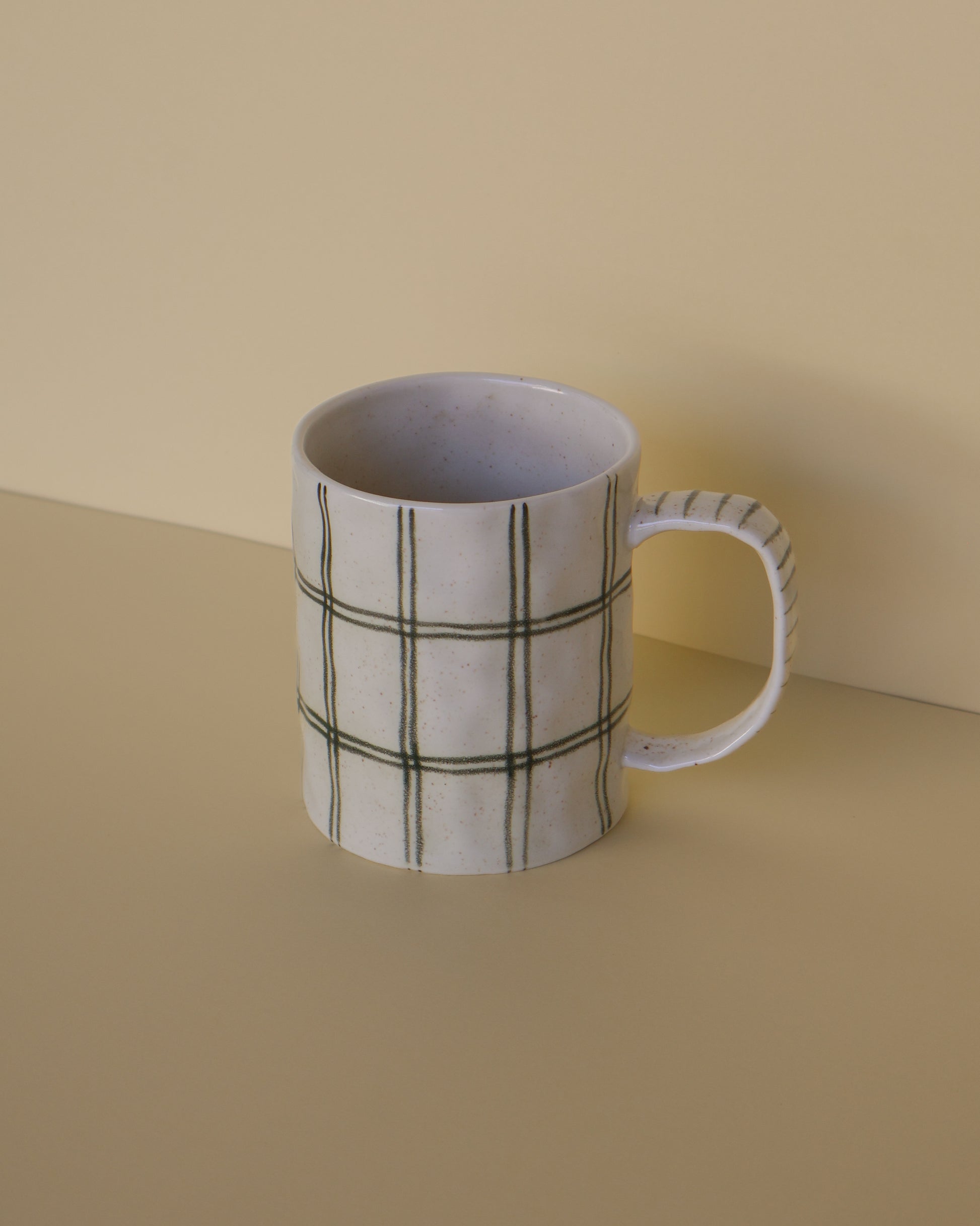 Matcha Lines 300ml Ceramic Mug