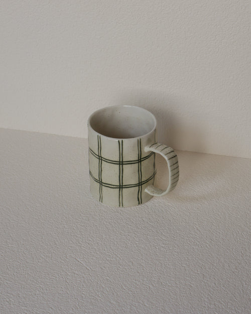 Matcha Lines 300ml Ceramic Mug