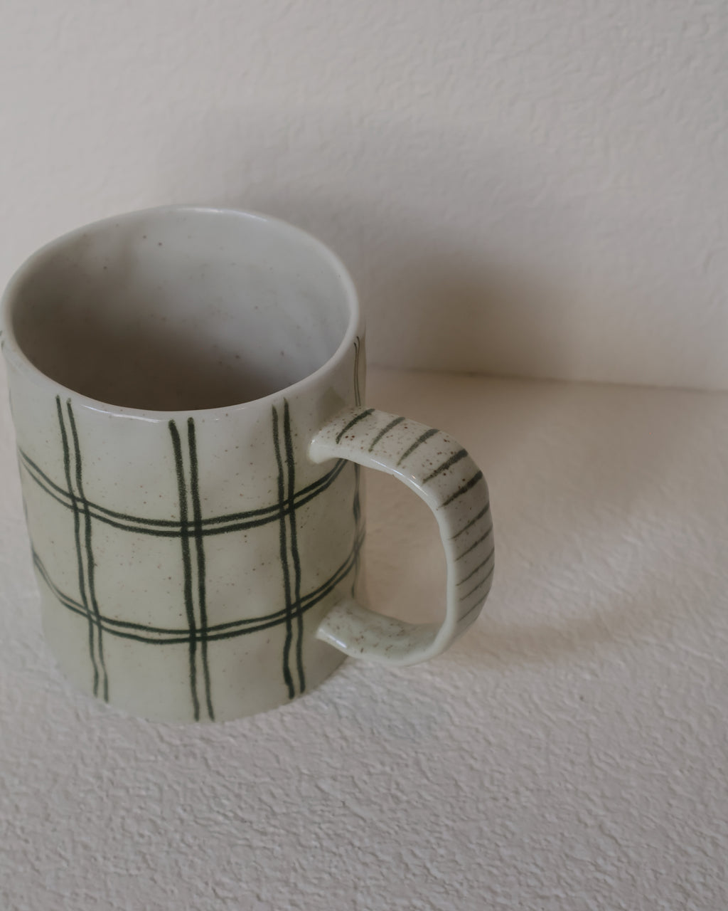Matcha Lines 300ml Ceramic Mug